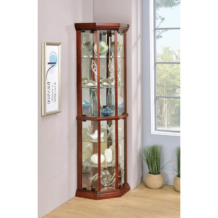 Canora Grey Mccarver Curio Cabinet | Wayfair